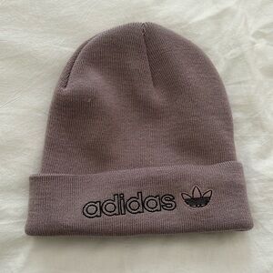 Purple Adidas Beanie